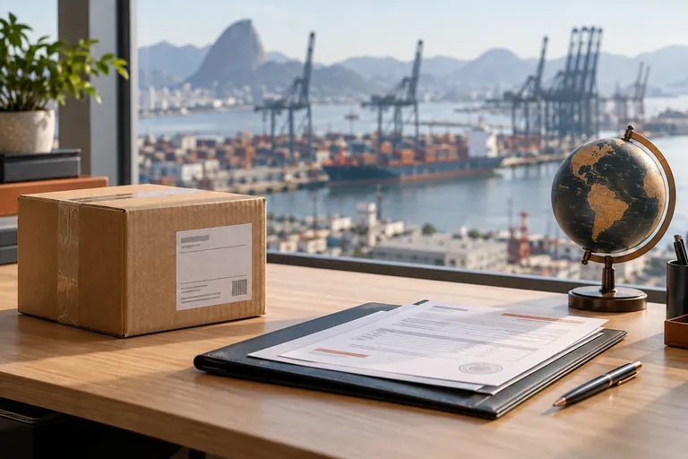 Documentos para despacho de exportação