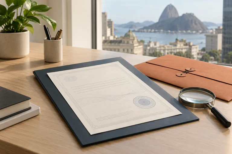 Documentos para certidão de antecedentes criminais